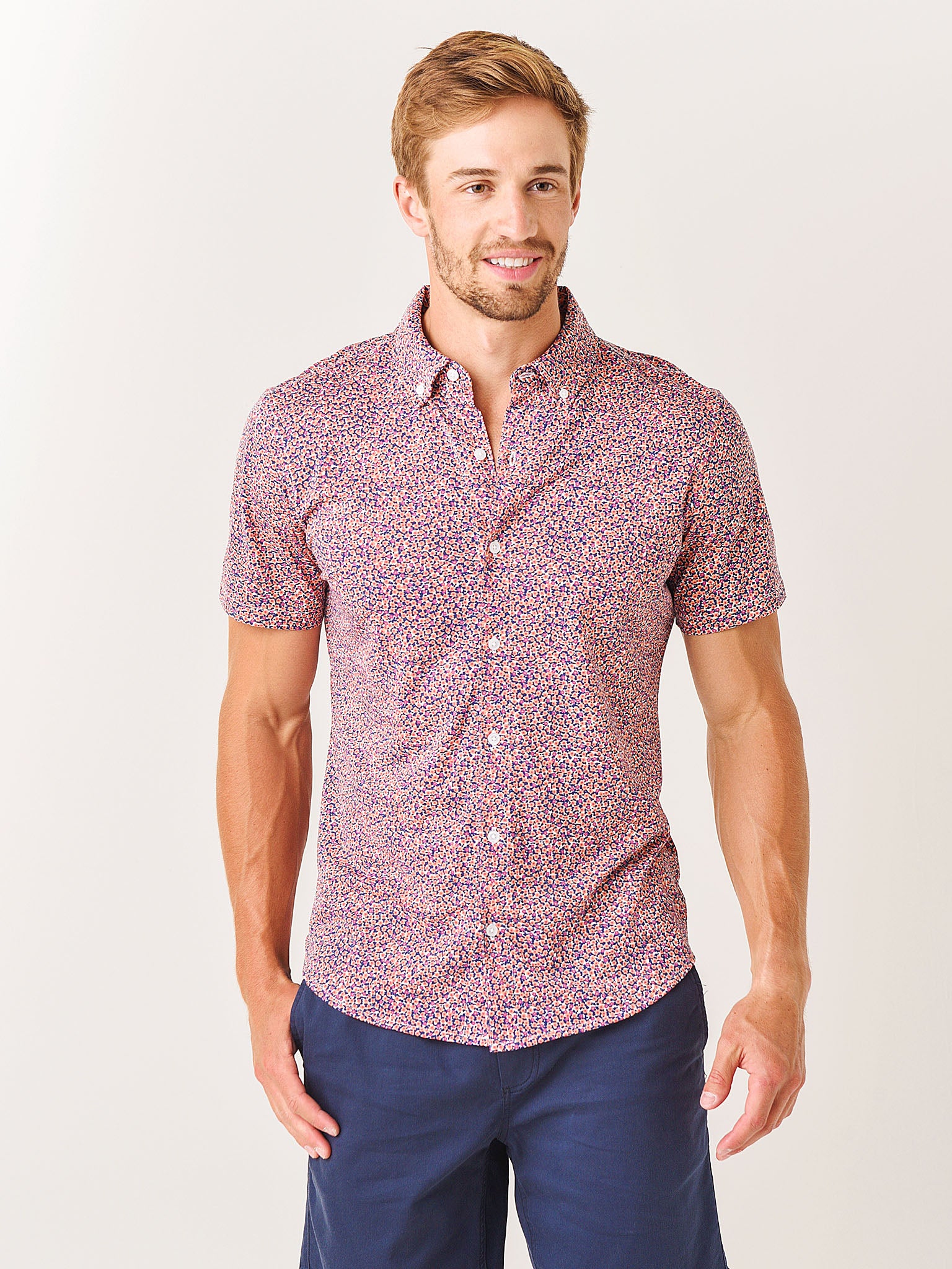 Jersey Riviera Short Sleeve Shirt ...